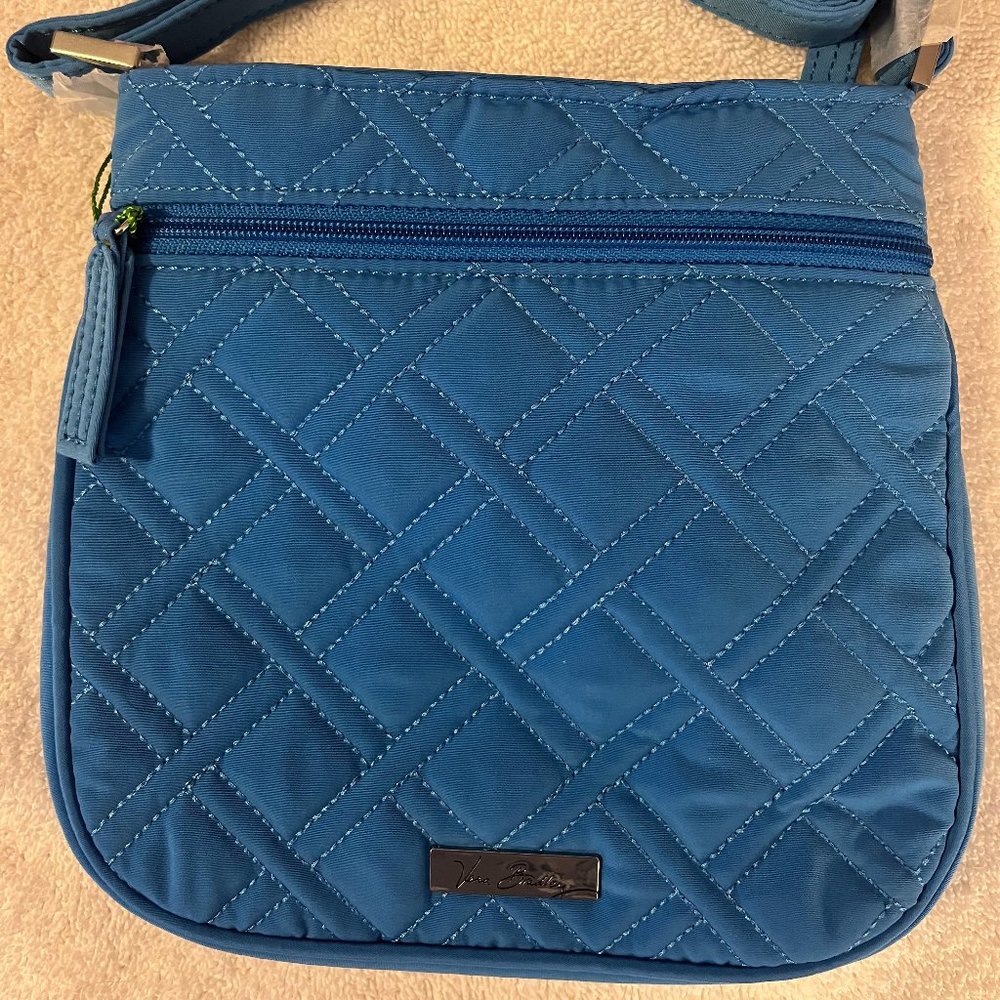 Coastal Blue Petite Double Zip Hipster